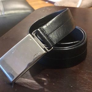 Prada leather belt
